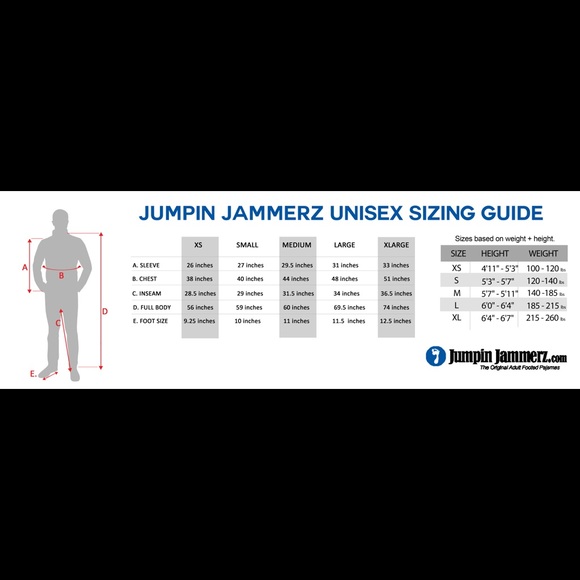 Jumpin Jammerz Footie Hooded Pajamas - S - Picture 7 of 7